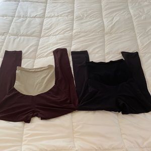 2 pair of Motherhood Maternity Leggings